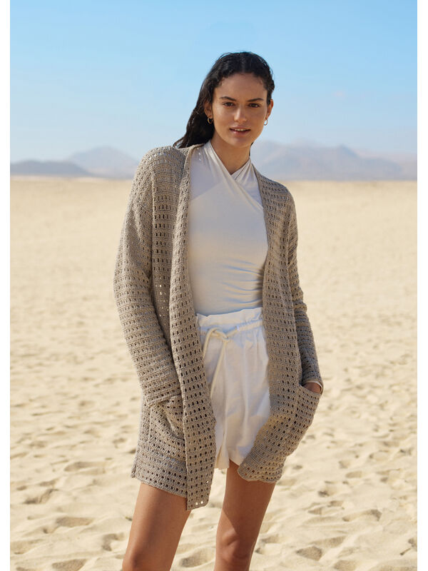 Lana Grossa CARDIGAN Linissimo
