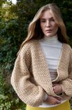 Lana Grossa HÆKLETKORT JAKKE Cool Merino Big - Hækleopskrift (NO)