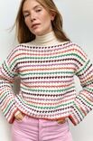 Lana Grossa PULLOVER Cool Merino Big & Twinny - Hækleopskrift (NO)