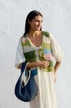 Lana Grossa HÆKLET VEST Natural Cotton - Hækleopskrift (NO)