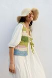 Lana Grossa HÆKLET VEST Natural Cotton - Hækleopskrift (NO)