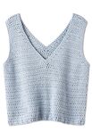 Lana Grossa HÆKLET TOP Natural Cotton - Hækleopskrift (NO)