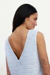 Lana Grossa HÆKLET TOP Natural Cotton - Hækleopskrift (NO)