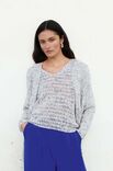 Lana Grossa HÆKLET CARDIGAN Maglia - Hækleopskrift (SE)