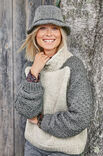 Lana Grossa PULLOVER Landlust Winterwolle - Strikkeopskrift (NO)