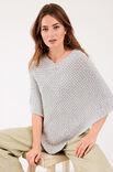 Lana Grossa PONCHO Linarte - Strikkeopskrift (SE)