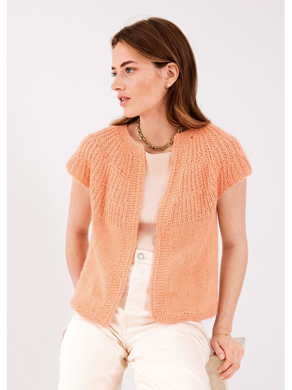 Lana Grossa BOLERO Linarte & Silkhair - Strikkeopskrift (SE)