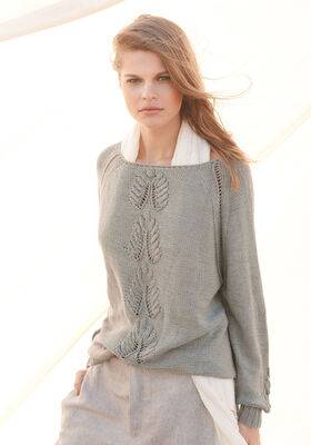 SWEATER Solo Lino fra Lana Grossa