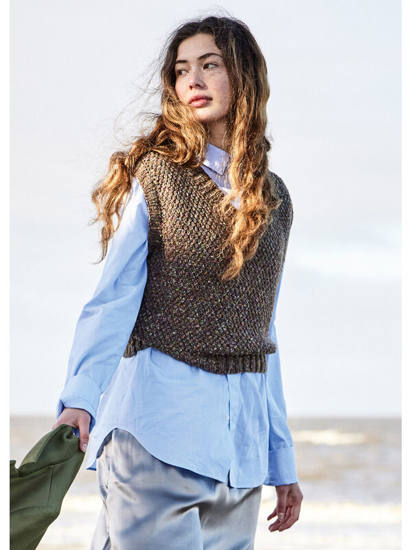 Lana Grossa SLIPOVER Cool Merino Print