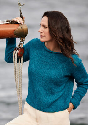 PULLOVER Ecopuno fra Lana Grossa