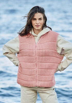 VEST Cool Merino Big fra Lana Grossa