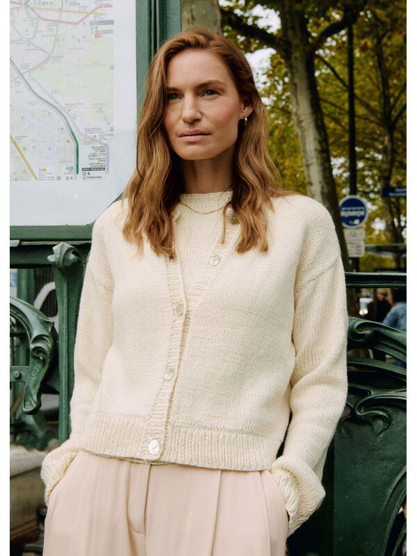 Lana Grossa TWINSET-JAKKE Dodici