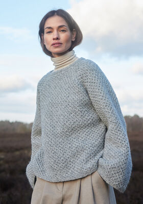 RAGLAN-PULLOVER Spuma fra Lana Grossa