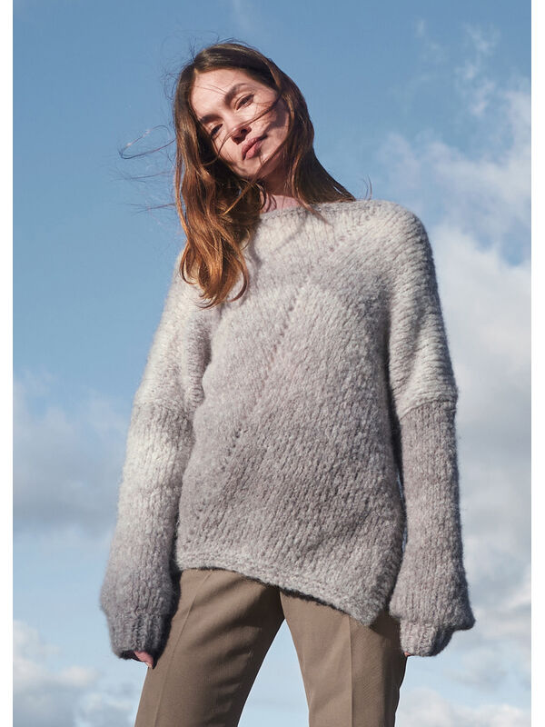 Lana Grossa ASYMMETRISK PULLOVER Avio