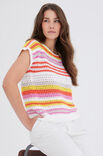 Lana Grossa STRIBET BLUSE Riccio