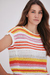 Lana Grossa STRIBET BLUSE Riccio