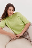 Lana Grossa KORTÆRMET PULLOVER Ecopuno & Bella
