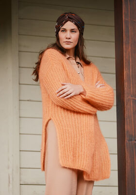 CARDIGAN Silkhair fra Lana Grossa