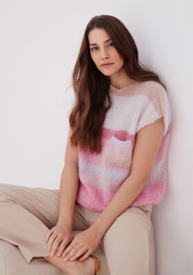 BLUSE Silkhair fra Lana Grossa