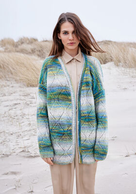 CARDIGAN Picasso fra Lana Grossa