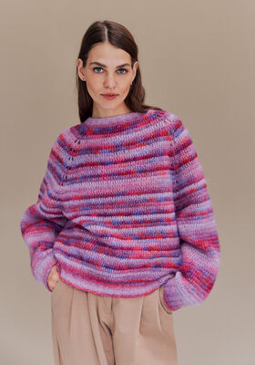 PULLOVER TOPDOWN Picasso fra Lana Grossa