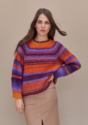 TOPDOWN-PULLOVER Gigante fra Lana Grossa