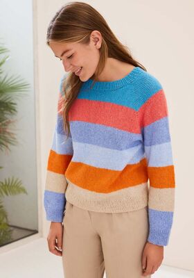 PULLOVER Ecopuno fra Lana Grossa