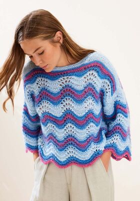 T-SHIRT Silkhair & Summer Softness fra Lana Grossa