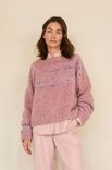 Lana Grossa PULLOVER Alpaca Air II & Cassata