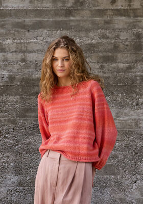 PULLOVER Corallo fra Lana Grossa