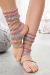 Lana Grossa JOGASOKKER Meilenweit 50g Cashmere Trend - Strikkeopskrift (NO)