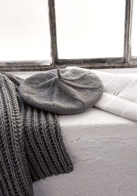 BASKERHUE Cool Wool Big Mélange fra Lana Grossa