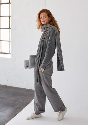 SJAL Cool Wool Superbig Mélange fra Lana Grossa