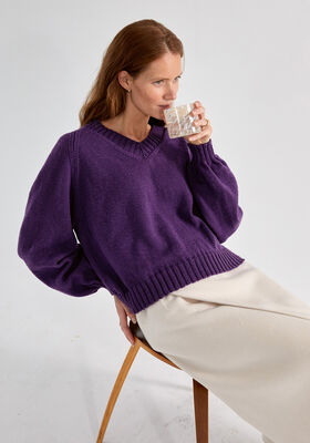PULLOVER HANNAH III Cool Wool fra Lana Grossa