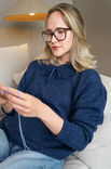 Lana Grossa sinchens PULLOVER II Cool Wool Big Dots
