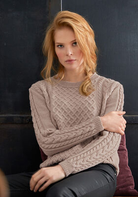 SNONINGSSWEATER Cool Wool fra Lana Grossa