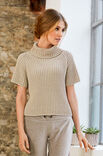 Lana Grossa RIBSWEATER Cool Wool Melange