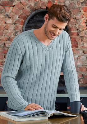 HERRESWEATER Cool Wool Big fra Lana Grossa