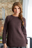 Lana Grossa RAGLANSWEATER MED SNONING Cool Wool Big
