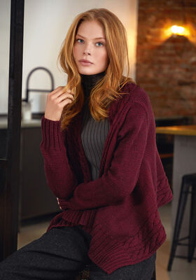 JAKKE Cool Wool Big Melange fra Lana Grossa