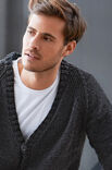 Lana Grossa HERRE RAGLANJAKKE Cool Wool Big