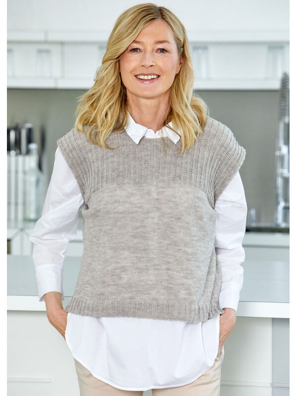 Lana Grossa SLIPOVER Cool Wool Lace