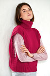 Lana Grossa SLIPOVER MIT ROLLKRAGEN · Cool Wool