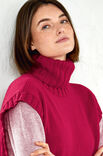 Lana Grossa SLIPOVER MIT ROLLKRAGEN · Cool Wool