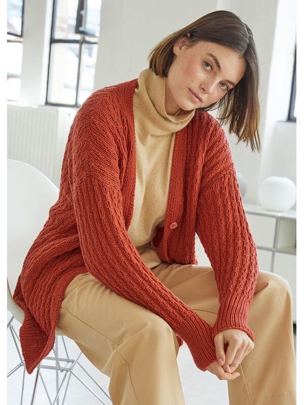 Lana Grossa CARDIGAN Cool Wool Big
