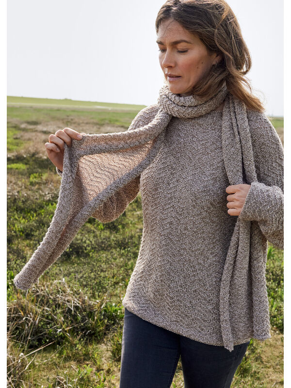 Lana Grossa TØRKLÆDE Cool Wool Lace