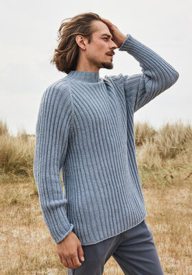 RAGLANPULLOVER (MAND) Merino Uno fra Lana Grossa