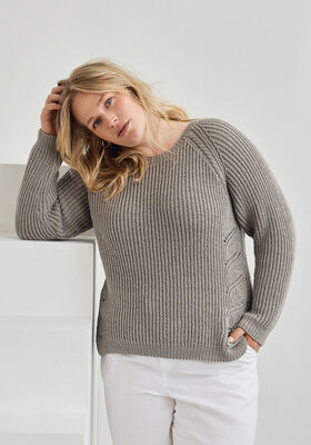 RAGLANPULLOVER Cool Wool fra Lana Grossa