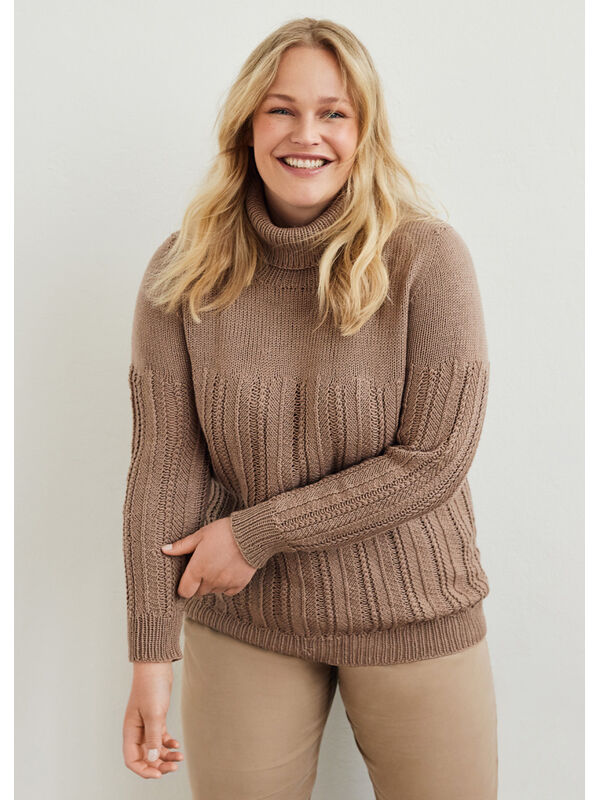 Lana Grossa PULLOVER (DAME) Cool Wool Big