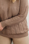 Lana Grossa PULLOVER (DAME) Cool Wool Big